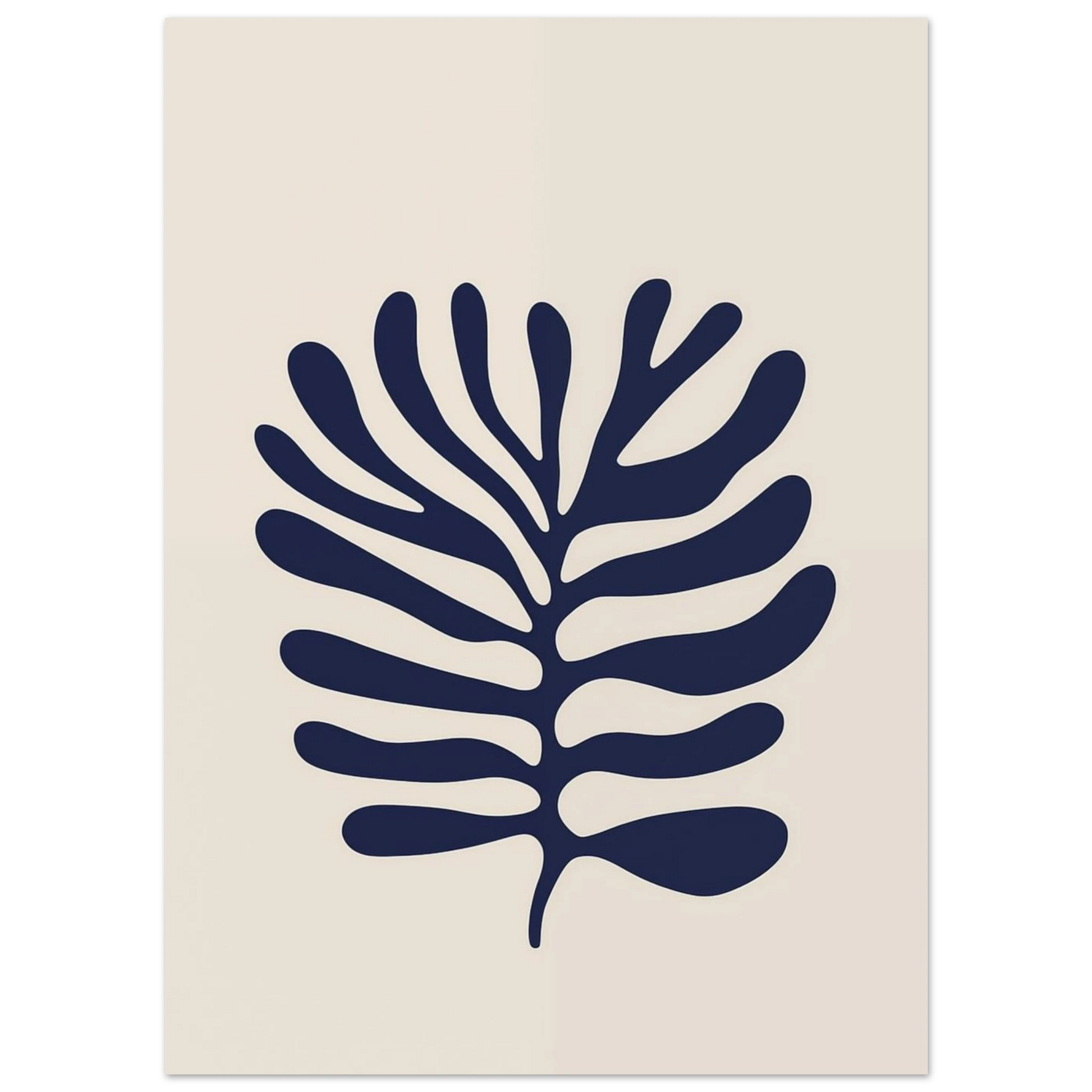 Marine Leaf No. 1 Poster 13x18 cm - Pixara
