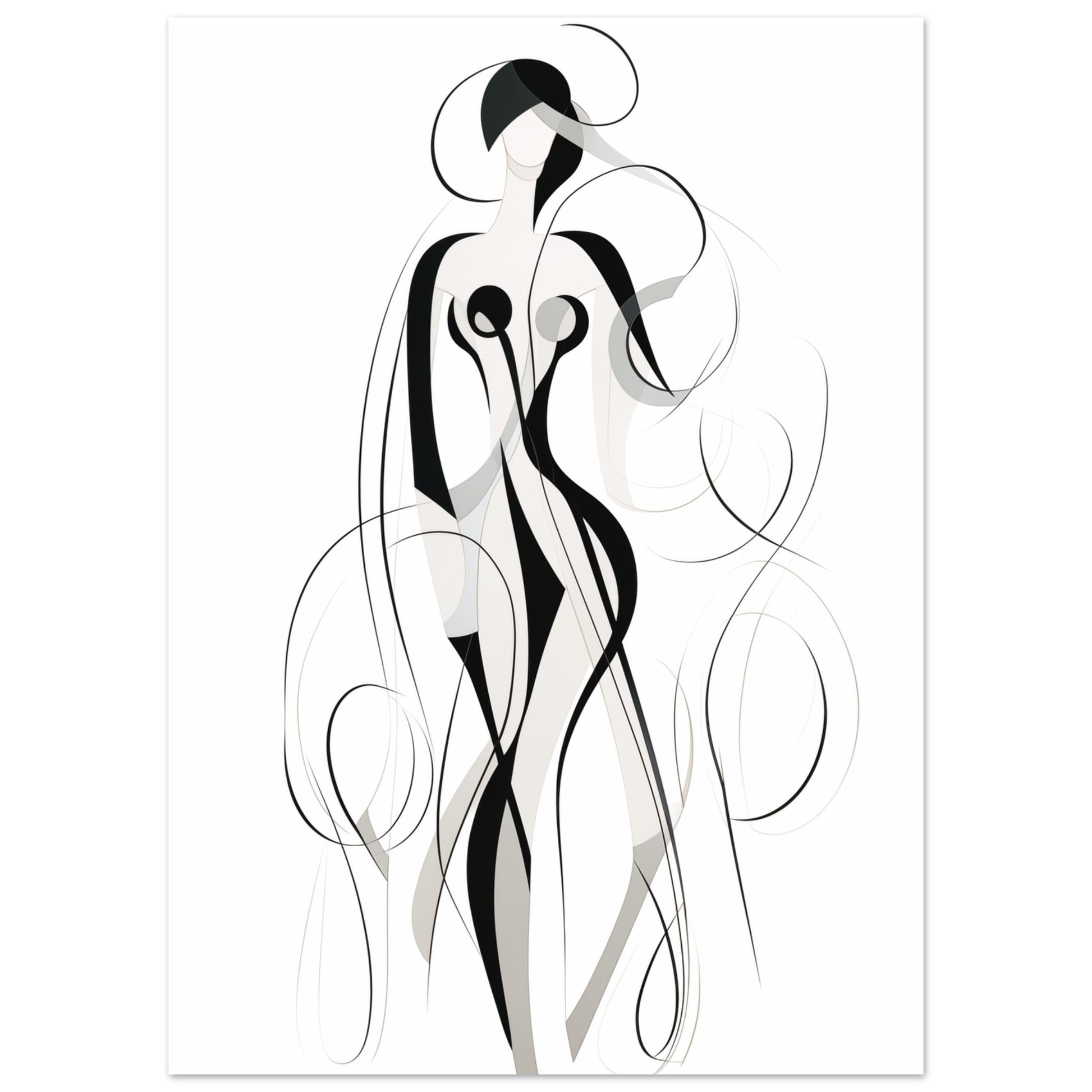 Elegance in Motion Poster 50x70 cm - Pixara