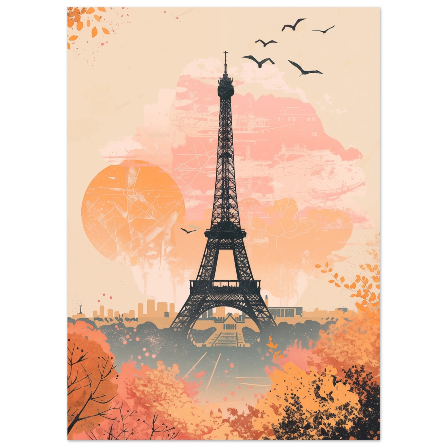 Autumn in Paris 13x18 cm - Pixara