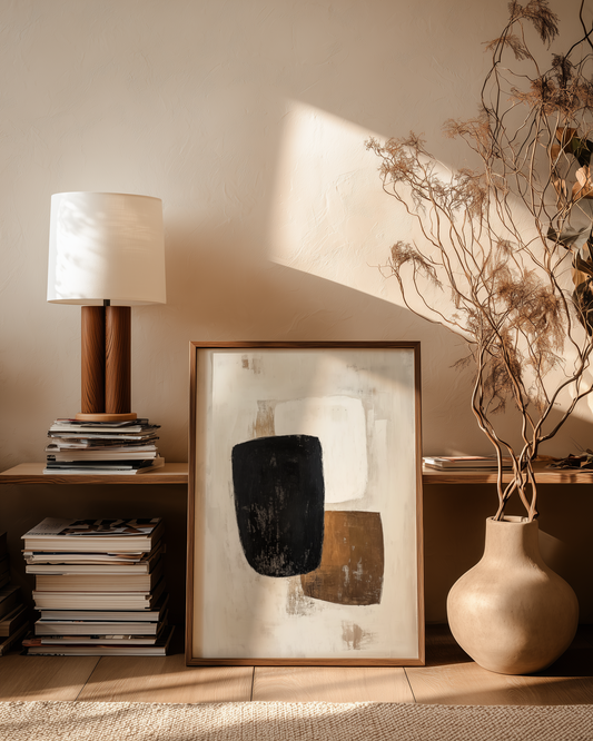 Minimalistische Eleganz – Abstrakte Formen - Pixara