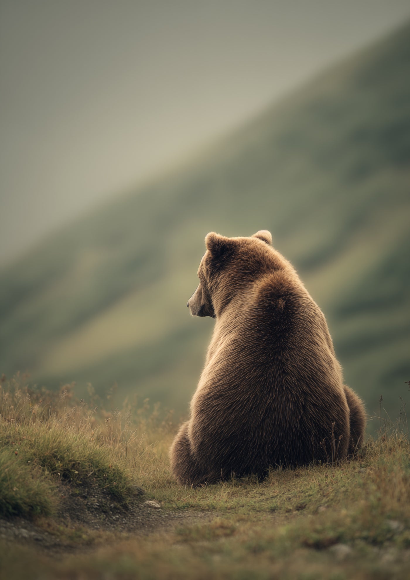 Braunbär in der Wildnis